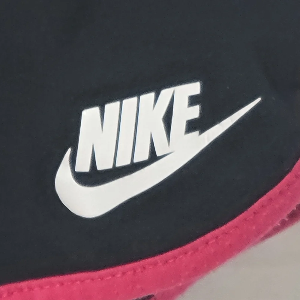 Nike Girls Athletic Shorts Black Pink Trim Size 2T Dri-FIT - Picture 3 of 5